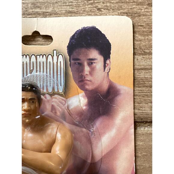 New Pro Wrestling Figure Rings Yoshihisa Yamamoto Rare Collectible NOS MMA WWF - Picture 3 of 16